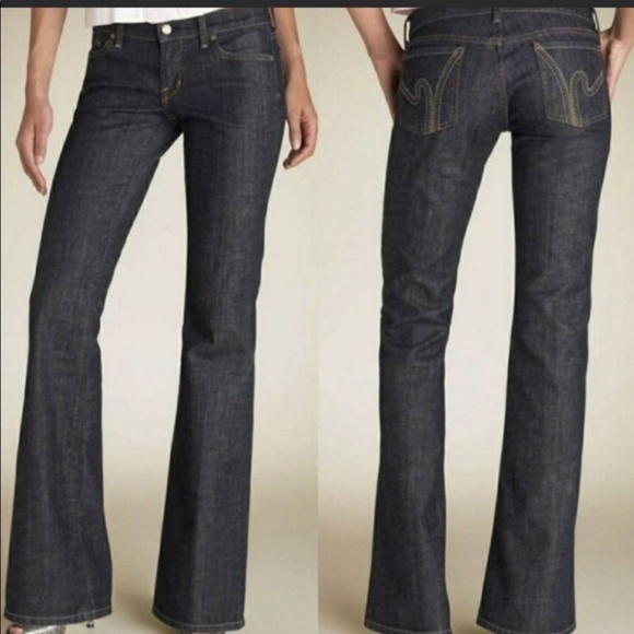 Citizens Of Humanity Bootcut Dark Wash Jeans - Picture 1 of 4
